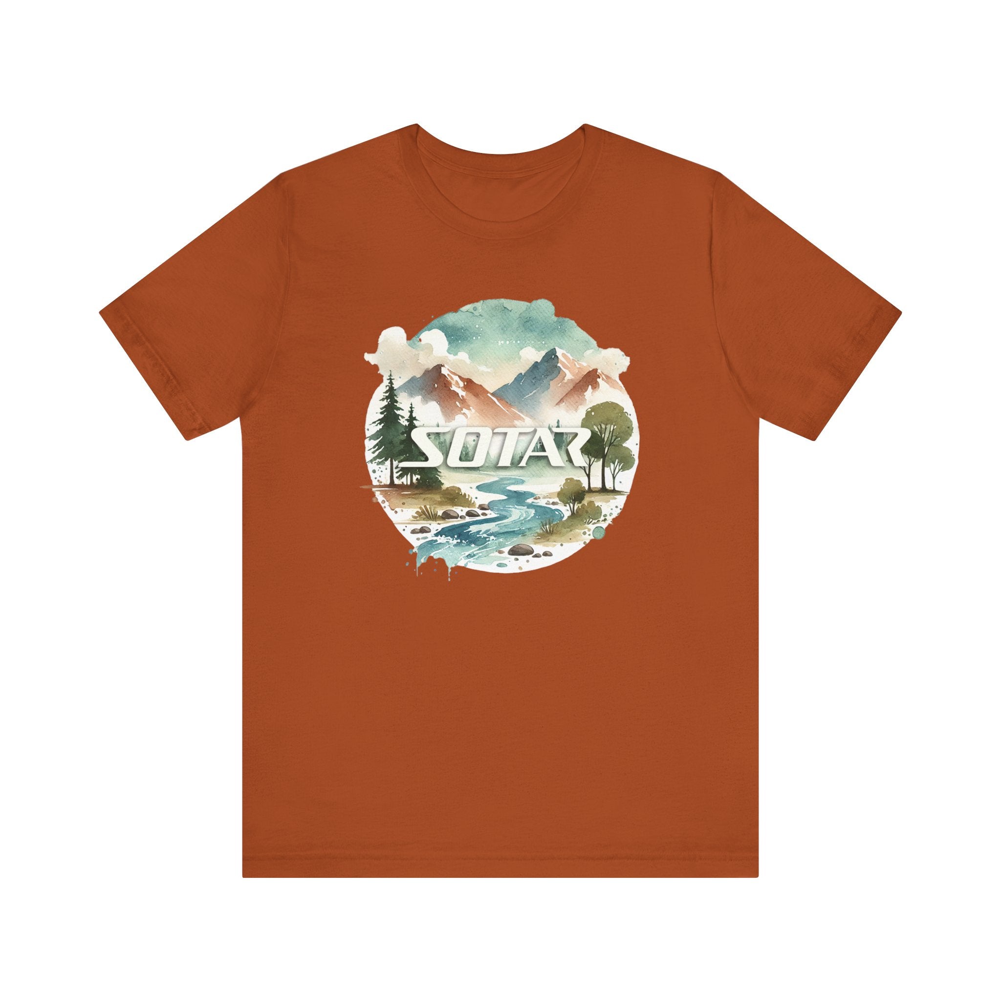 Unisex Short Sleeve Tee - Watercolor 202