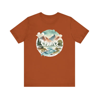 Unisex Short Sleeve Tee - Watercolor 202
