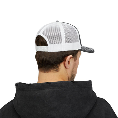 SOTAR Embroidered Black Logo Snapback Trucker Cap Baseball Hat