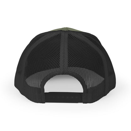 Snapback Trucker Cap - Green Logo