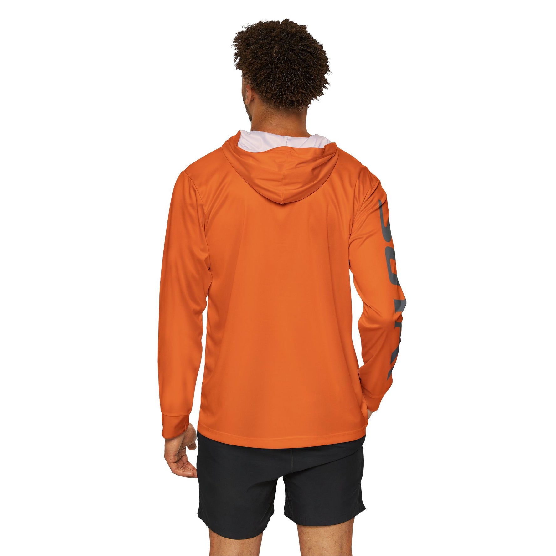 Orange Grey SOTAR Men's UPF 50+ Sun Shirt