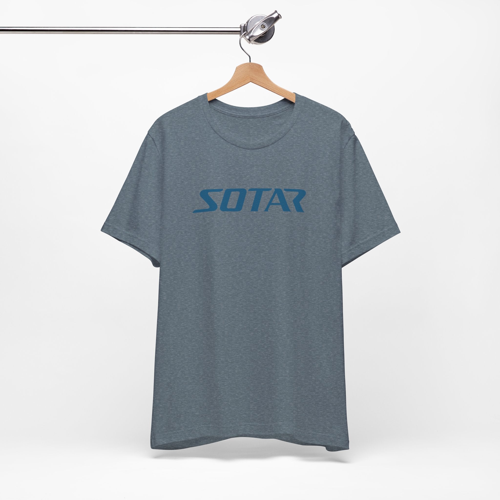 SOTAR Teal LOGO Graphic Tee - Unisex Casual T-Shirt, Everyday Outdoor