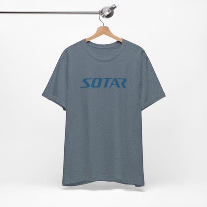 SOTAR Teal LOGO Graphic Tee - Unisex Casual T-Shirt, Everyday Outdoor