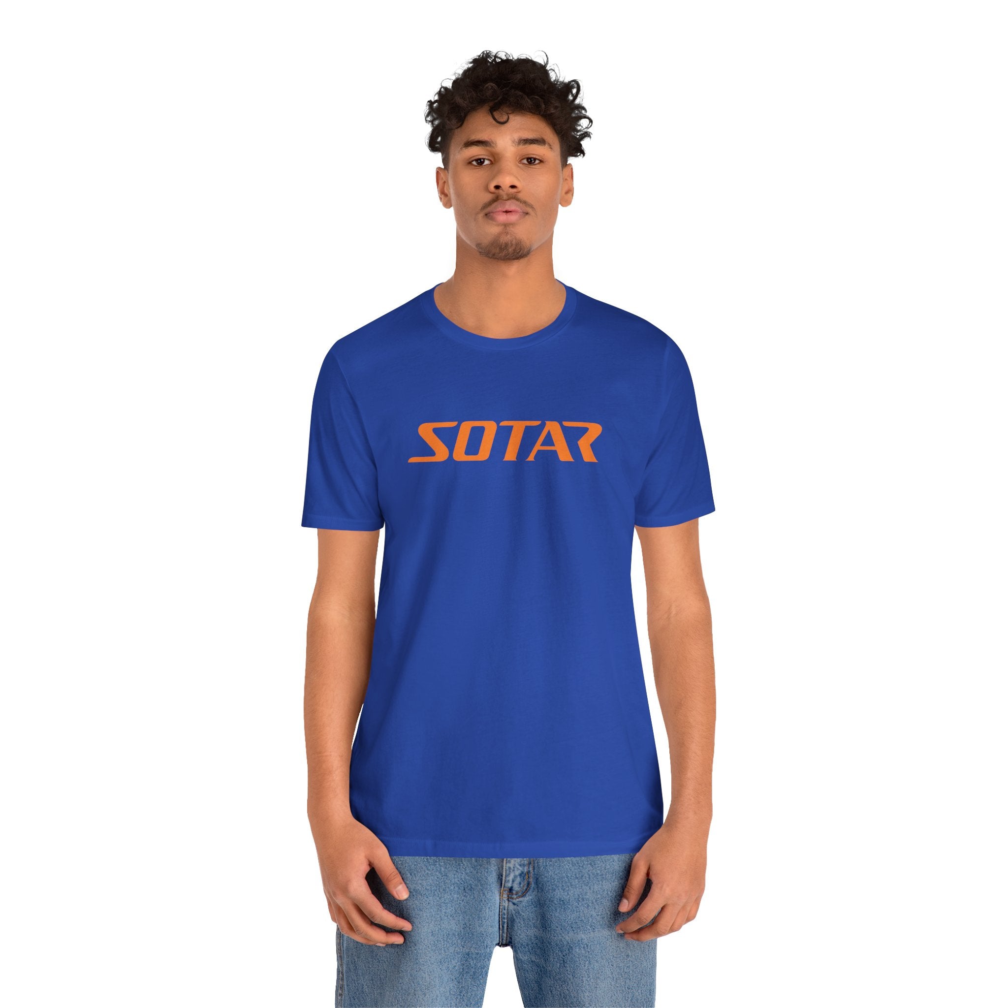 SOTAR Orange LOGO Graphic Tee - Unisex Casual T-Shirt, Everyday Outdoor