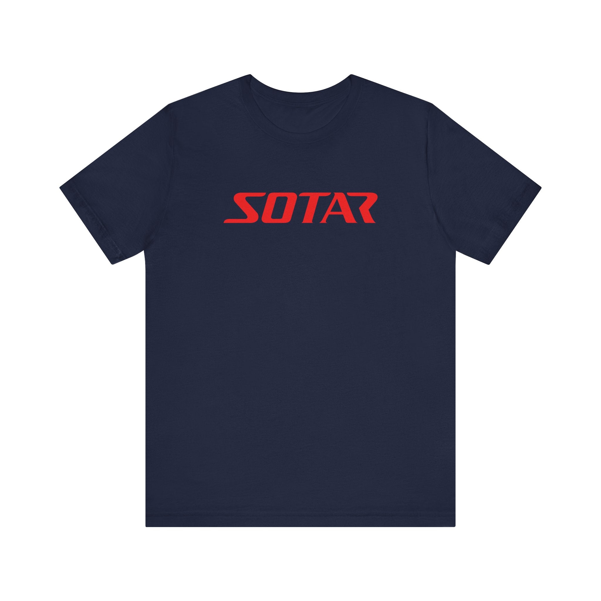 SOTAR Red LOGO Graphic Tee - Unisex Casual T-Shirt, Everyday Outdoor