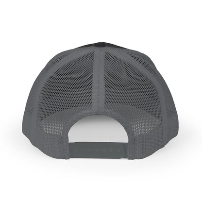 Snapback Trucker Cap -  Red Logo