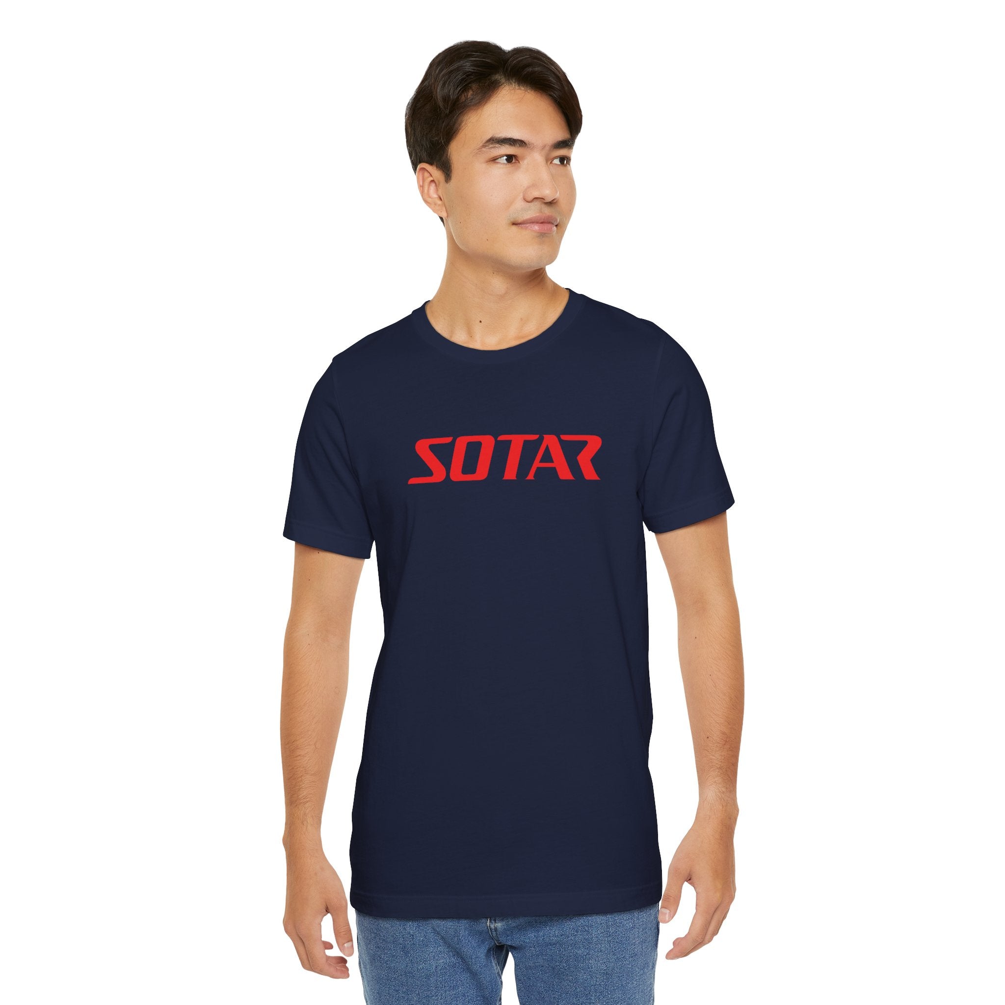 SOTAR Red LOGO Graphic Tee - Unisex Casual T-Shirt, Everyday Outdoor