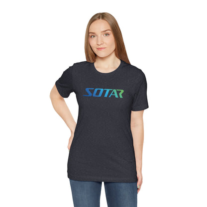 SOTAR Ocean LOGO Graphic Tee - Unisex Casual T-Shirt, Everyday Outdoor