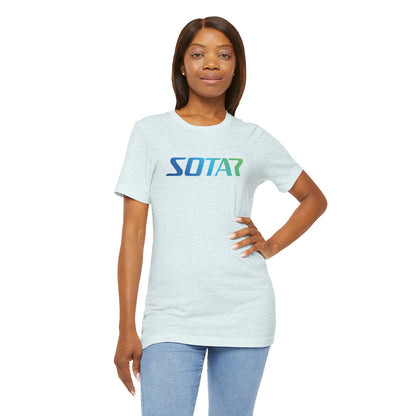 SOTAR Ocean LOGO Graphic Tee - Unisex Casual T-Shirt, Everyday Outdoor