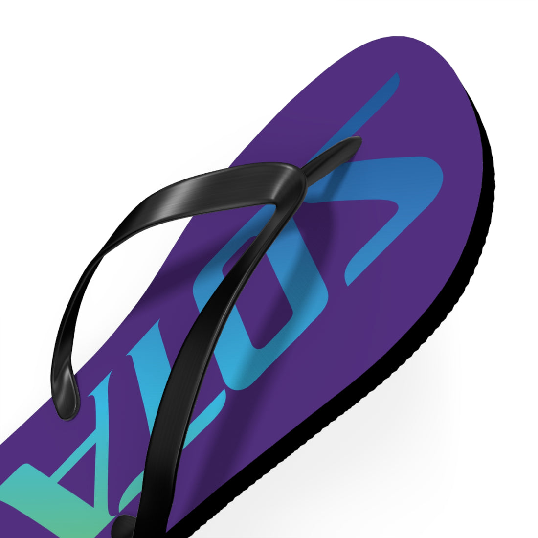 SOTAR Ocean Logo Purple Flip Flops Sandals Summer River Water Wear