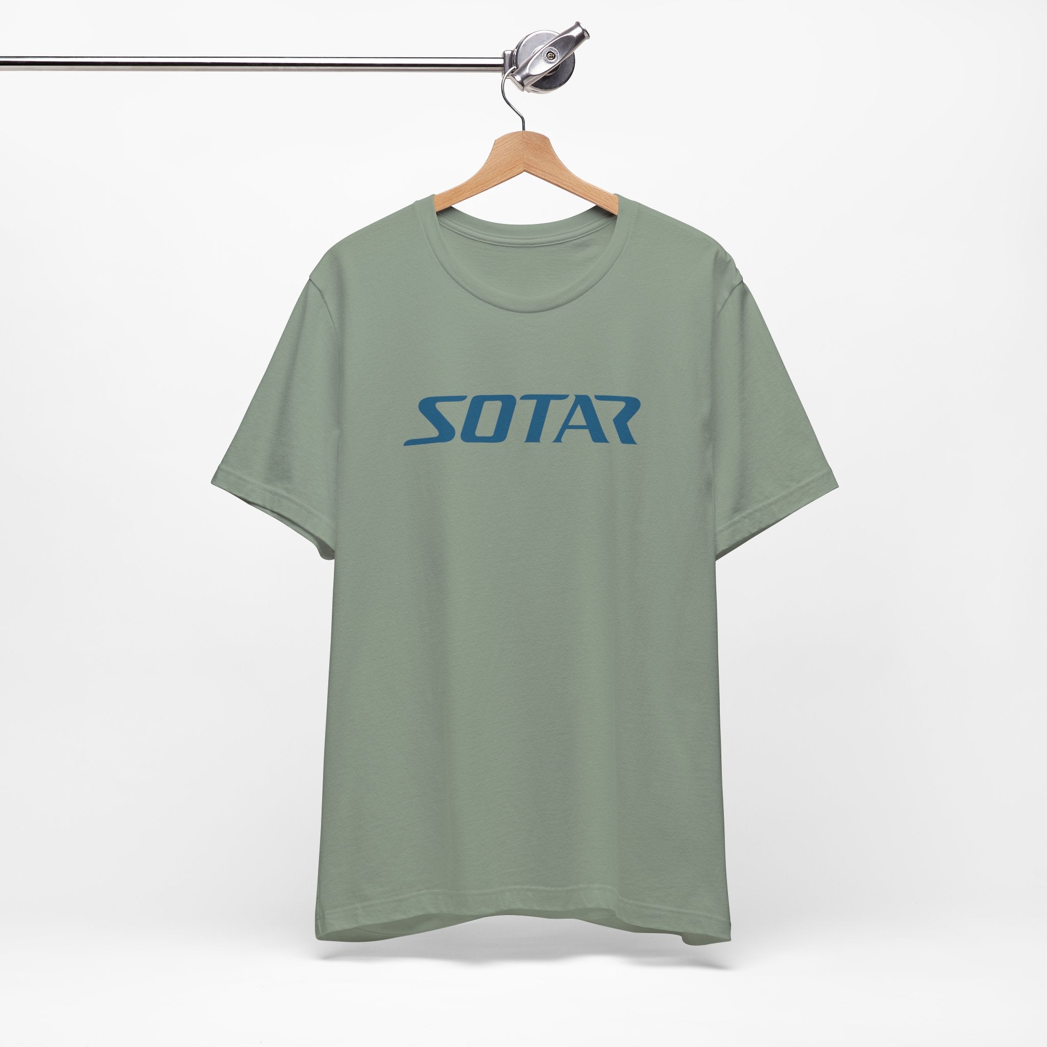 SOTAR Teal LOGO Graphic Tee - Unisex Casual T-Shirt, Everyday Outdoor