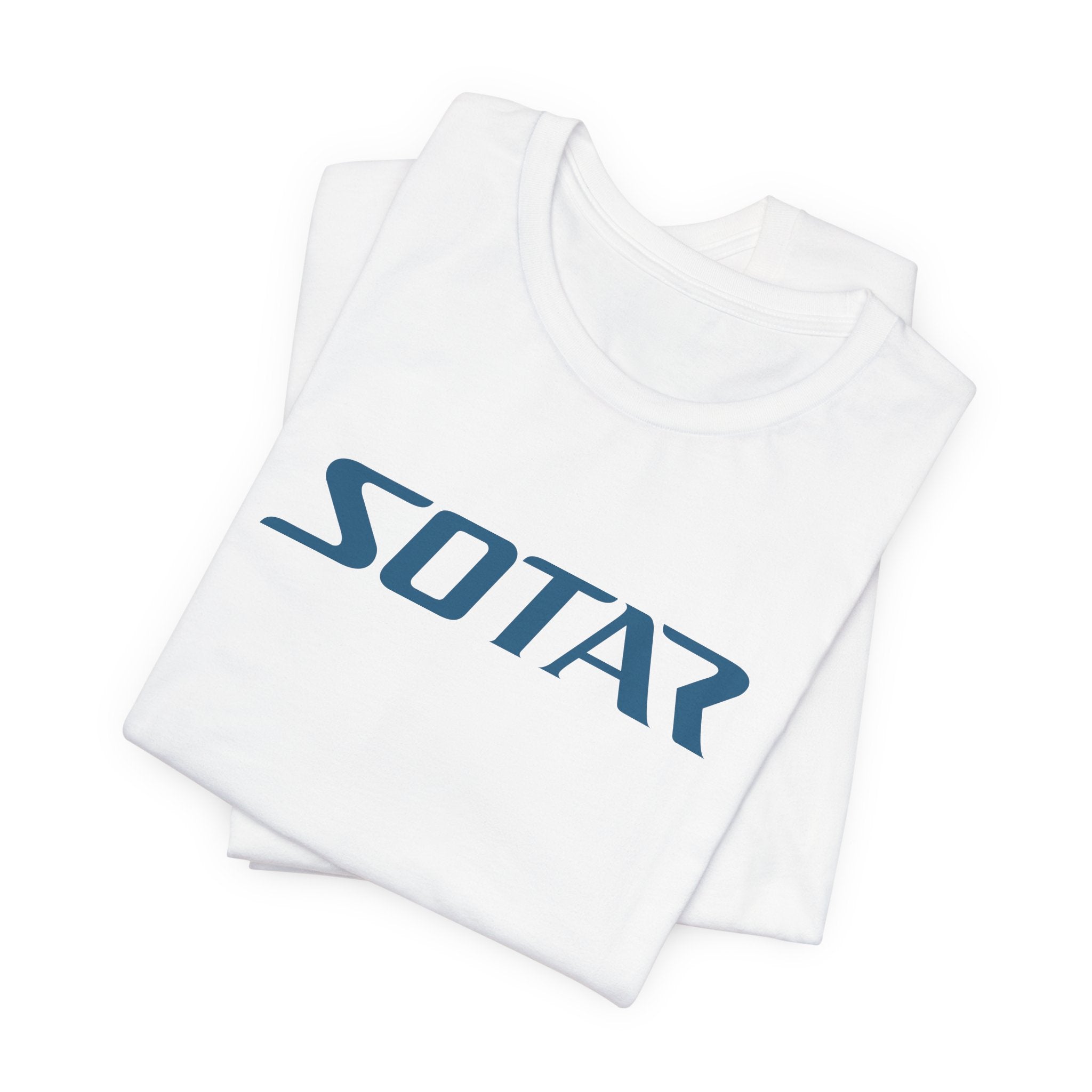 SOTAR Teal LOGO Graphic Tee - Unisex Casual T-Shirt, Everyday Outdoor