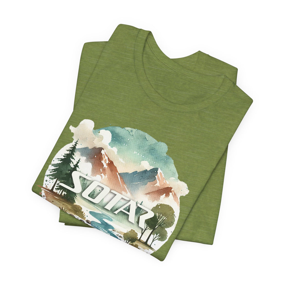 Unisex Short Sleeve Tee - Watercolor 202