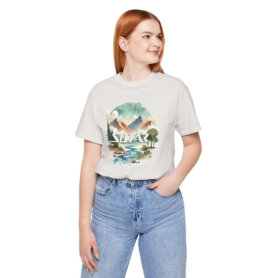 Unisex Short Sleeve Tee - Watercolor 202