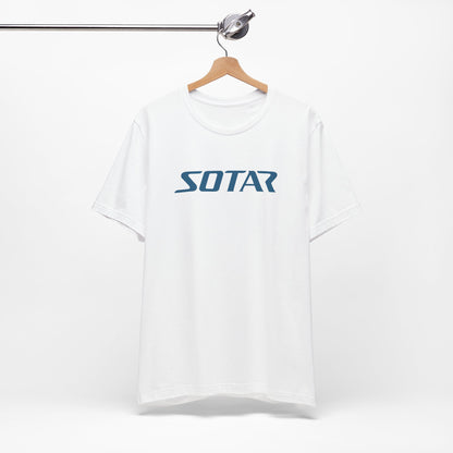 SOTAR Teal LOGO Graphic Tee - Unisex Casual T-Shirt, Everyday Outdoor