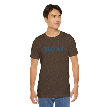 SOTAR Teal LOGO Graphic Tee - Unisex Casual T-Shirt, Everyday Outdoor