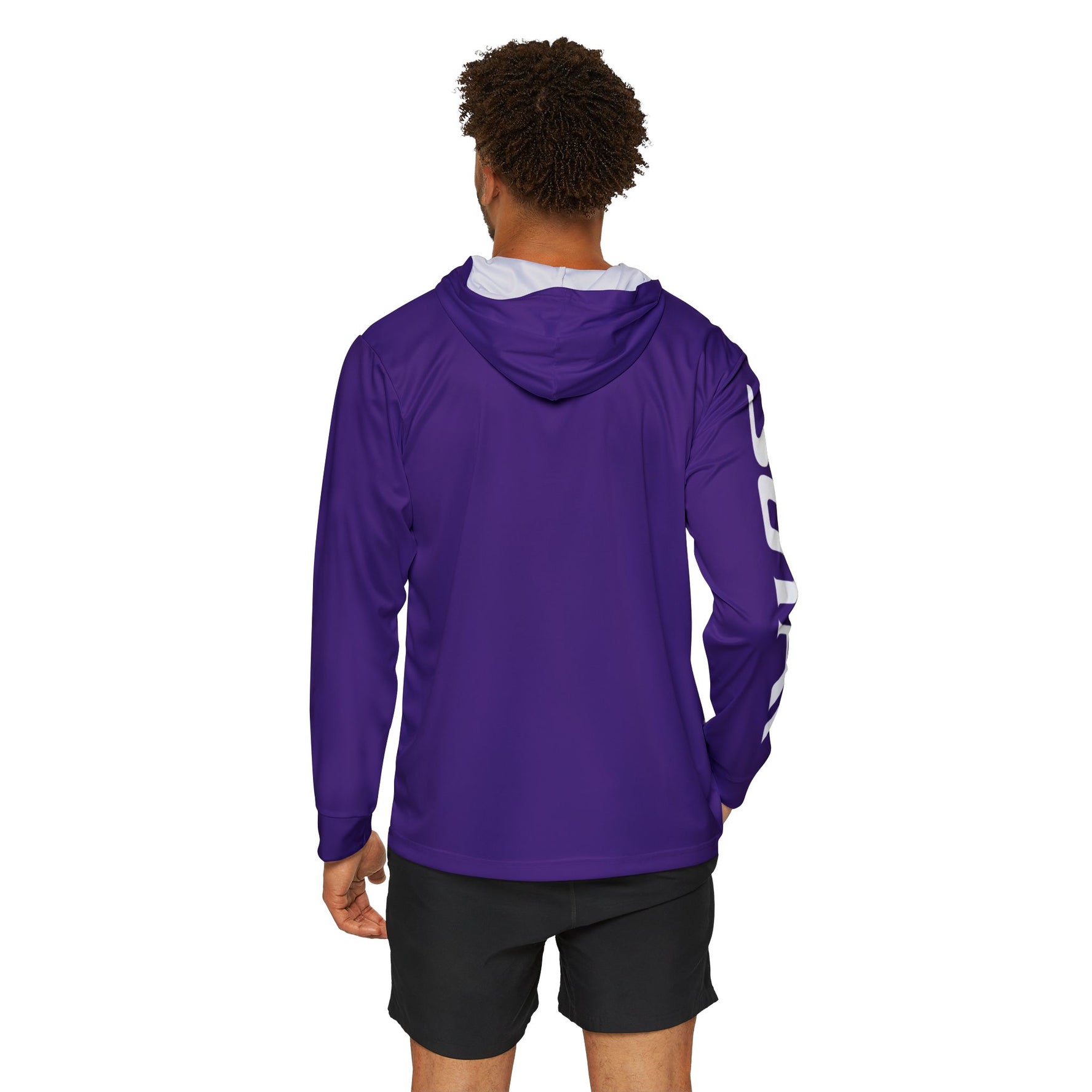 Purple White SOTAR Men's UPF 50+ Sun Shirt