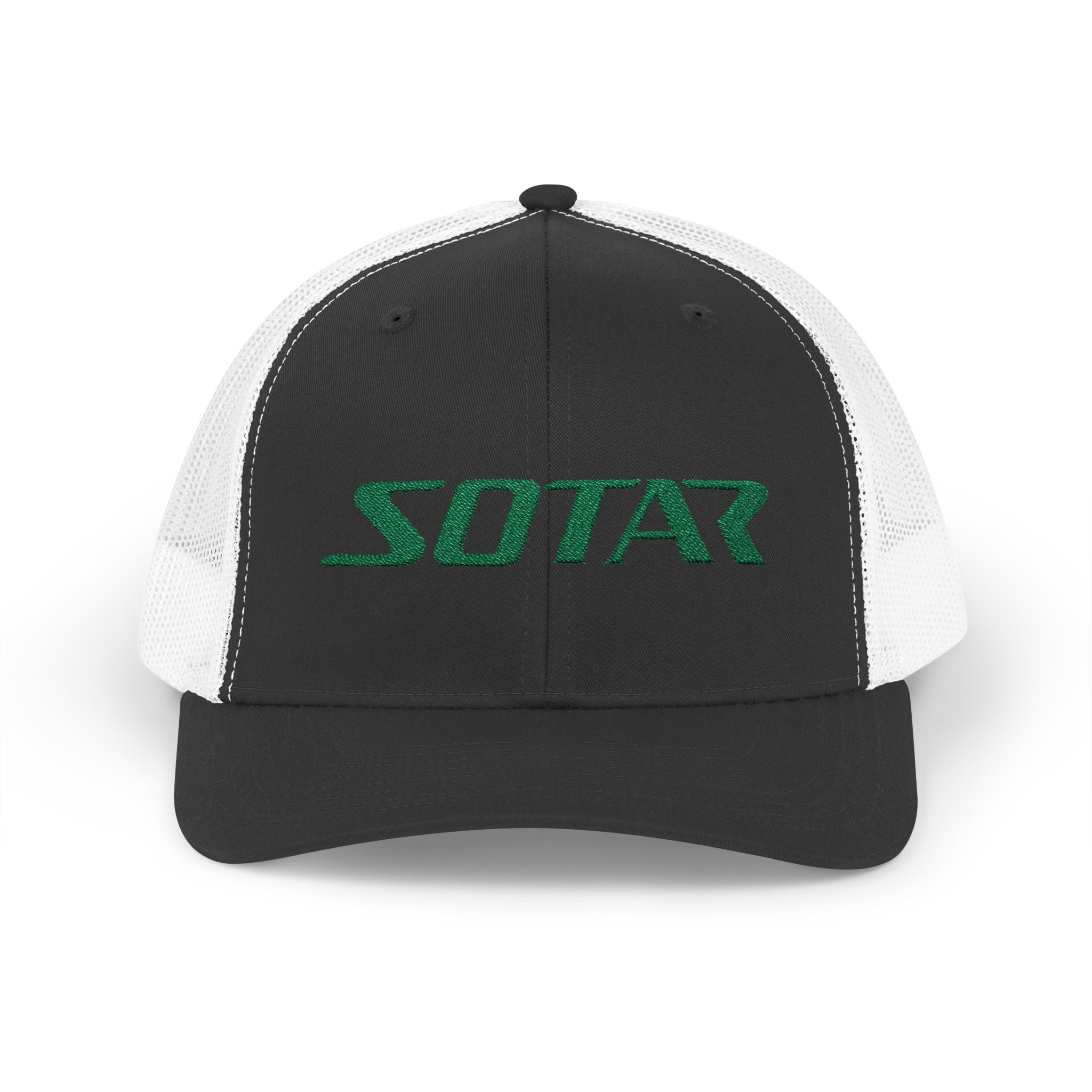 Snapback Trucker Cap - Green Logo