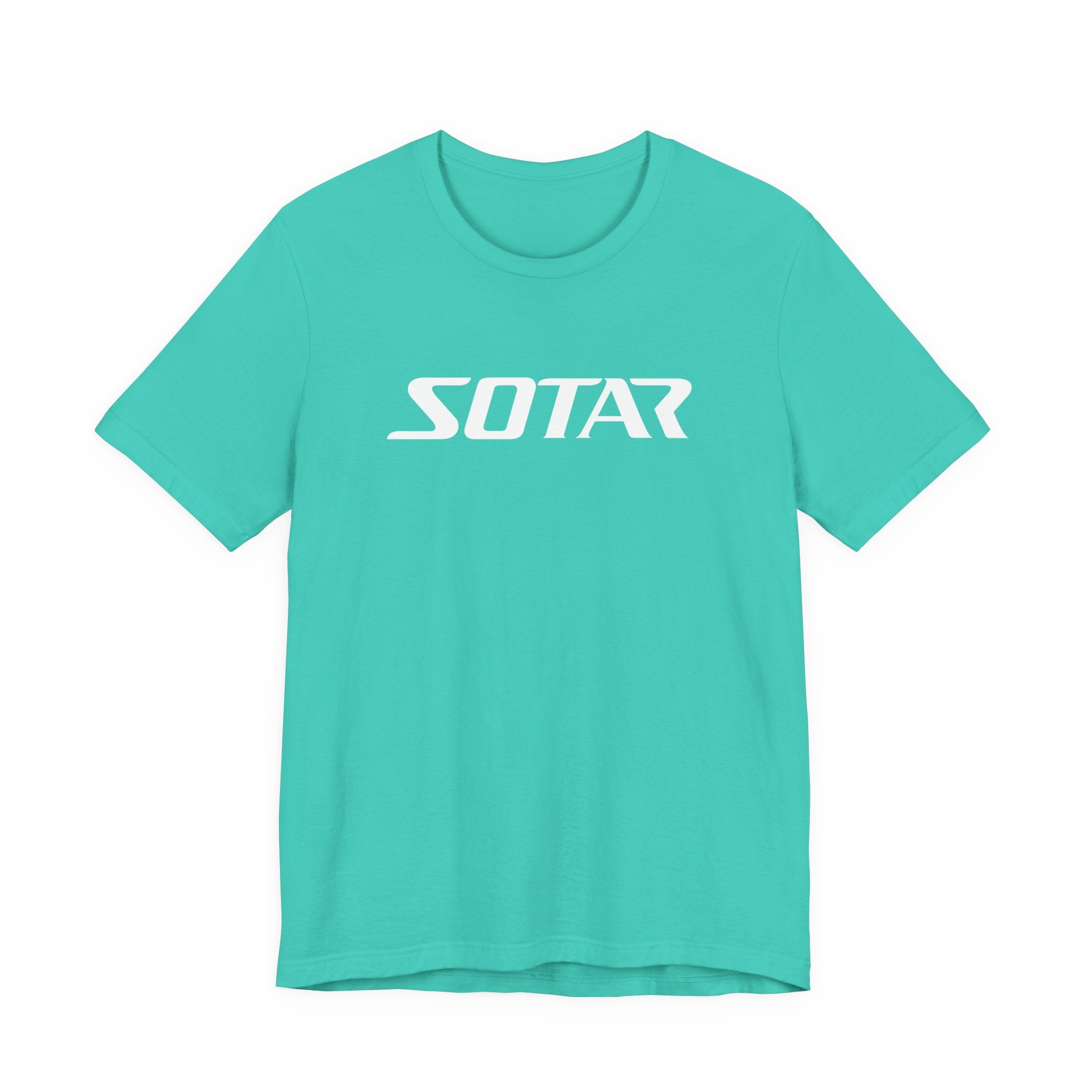 SOTAR White LOGO Graphic Tee - Unisex Casual T-Shirt, Everyday Outdoor