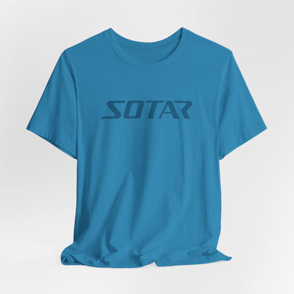 SOTAR Teal LOGO Graphic Tee - Unisex Casual T-Shirt, Everyday Outdoor