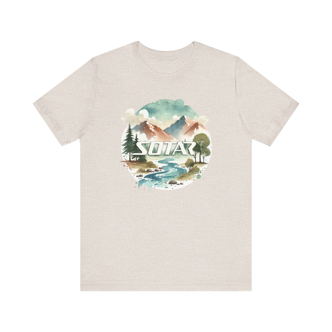 Unisex Short Sleeve Tee - Watercolor 202