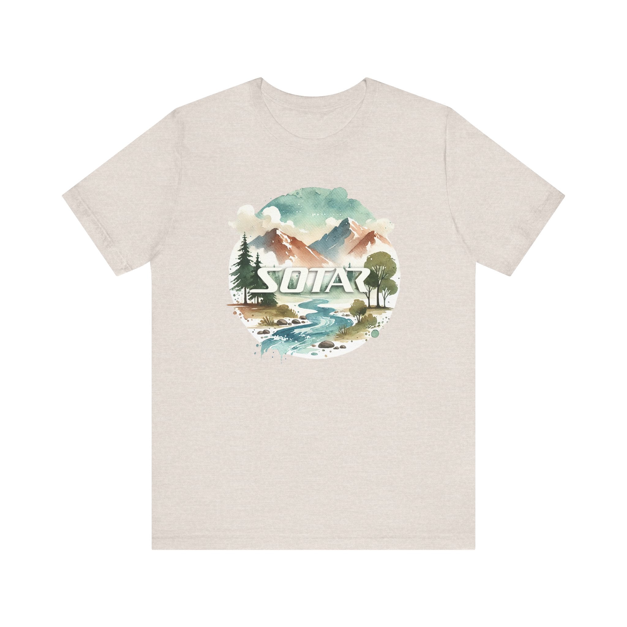 Unisex Short Sleeve Tee - Watercolor 202