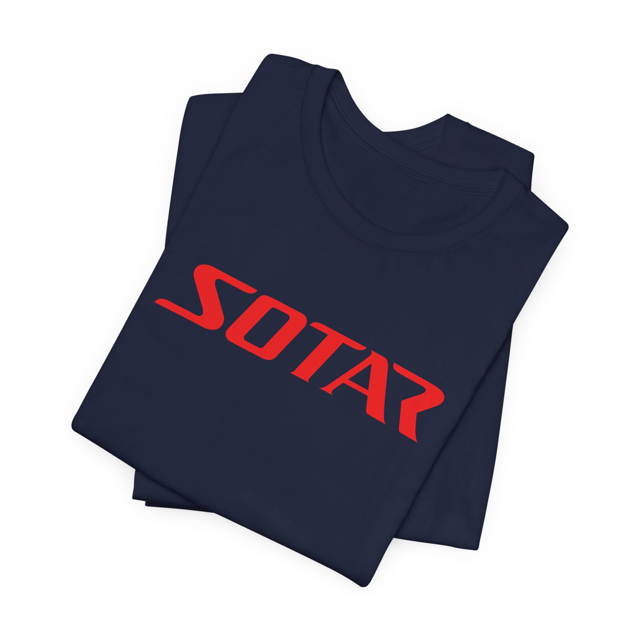 SOTAR Red LOGO Graphic Tee - Unisex Casual T-Shirt, Everyday Outdoor