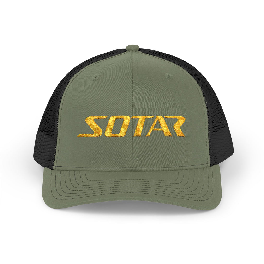 Snapback Trucker Cap - Yellow Logo