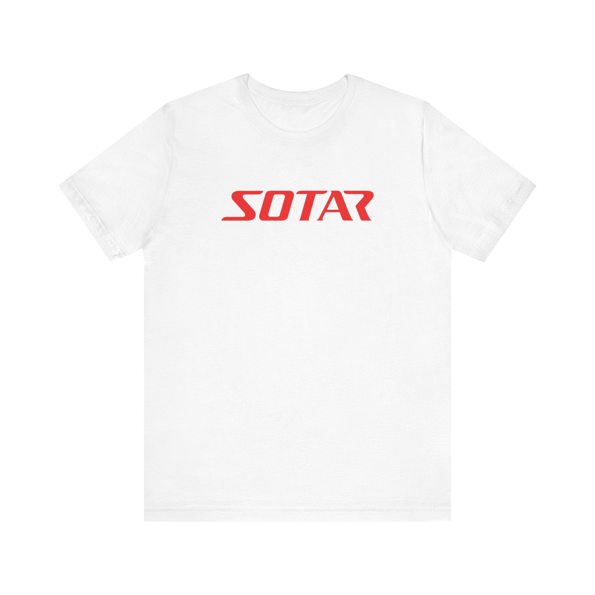 SOTAR Red LOGO Graphic Tee - Unisex Casual T-Shirt, Everyday Outdoor
