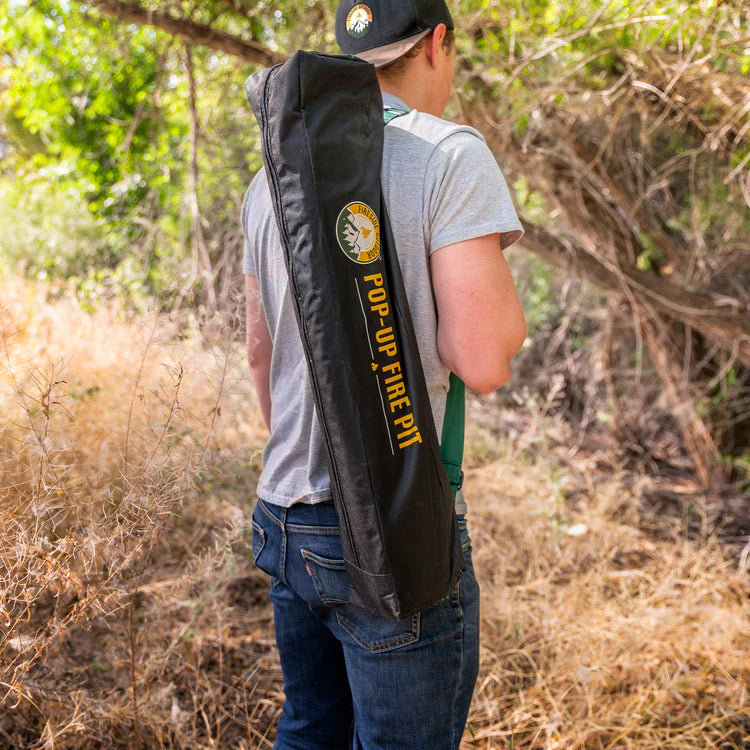 Fireside Pop-Up Fire Pit-Camping Acc's-Fireside Industries-Pop-up Pit & Heat Shield Combo Kit-SOTAR