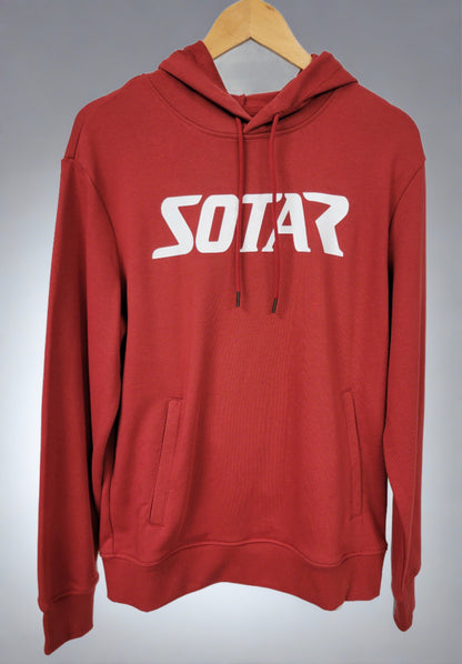 SOTAR Spring Pullover Hoodie-Clothing-Various Vendors-Brick Red-Small-SOTAR
