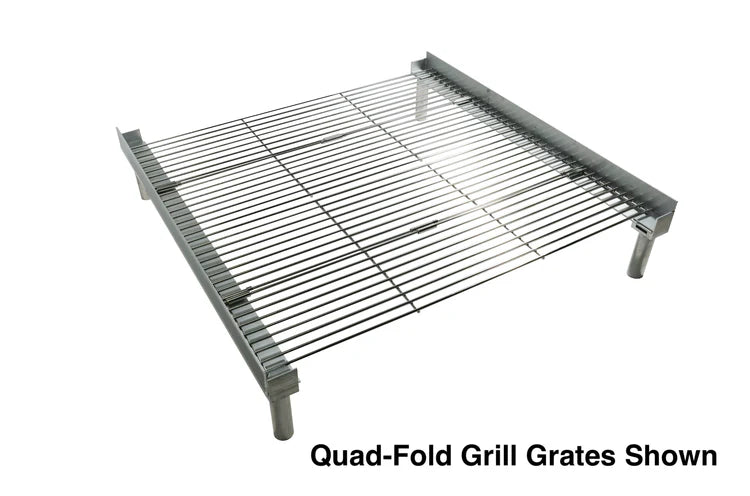 Fireside Quad-Fold Grill Grate-Camping Acc's-Fireside Industries-Quad-Fold Grill Grate-SOTAR