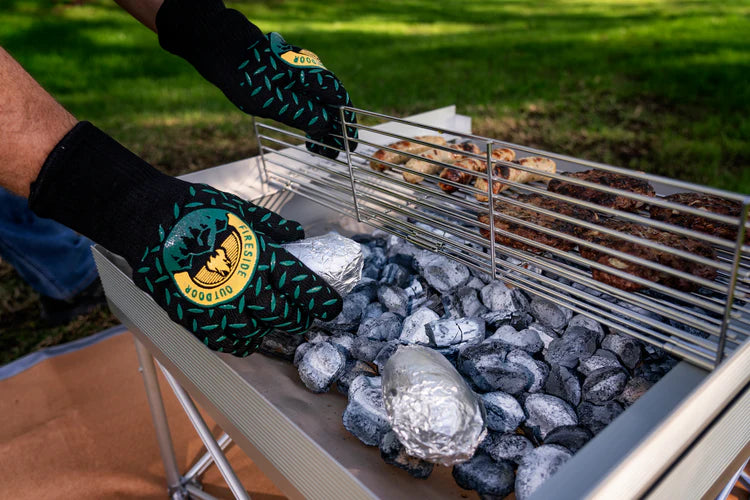 Fireside Tri-Fold Grill Grate-Camping Acc's-Fireside Industries-Tri-Fold Grill Grate (22"x16")-SOTAR