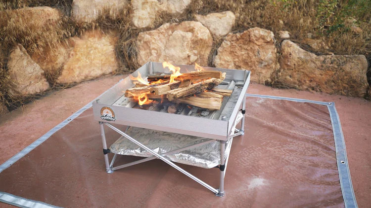 Fireside Frontier Grates - Dutch Oven Accessory For The 24" Pop-Up Pit-Camping Acc's-Fireside Industries-Frontier Grate-SOTAR