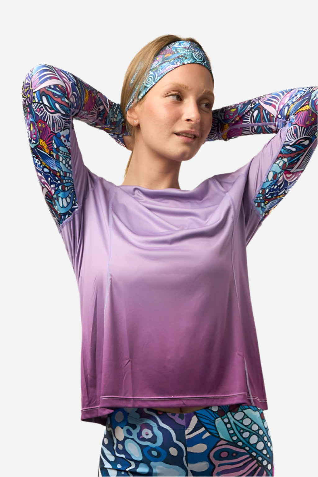 FISHE Enchanted Grayling Backcast Sunshirt