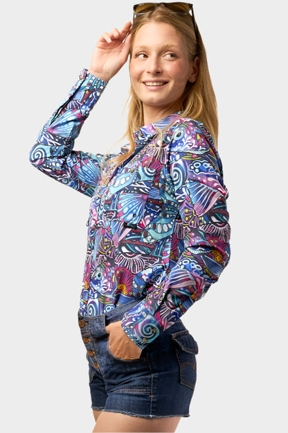 FISHE Enchanted Grayling Signature Fishing Sunshirt