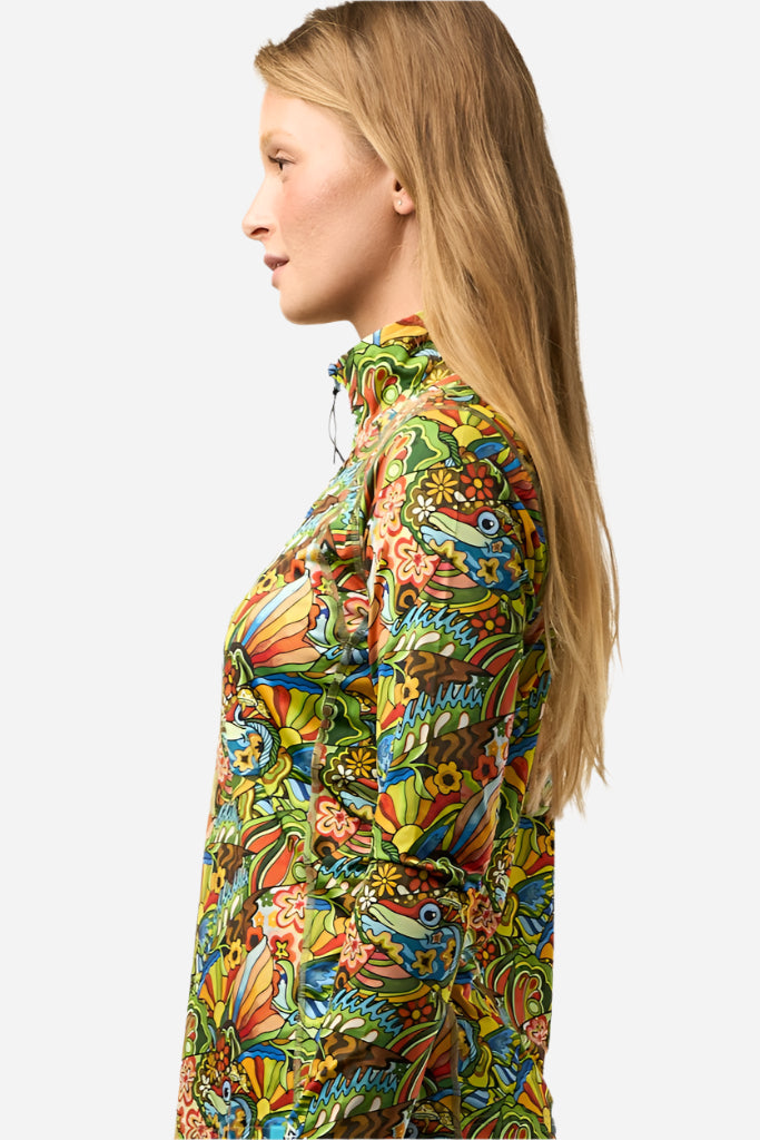 FISHE Boho Bass 1/4 Zip Sunshirt