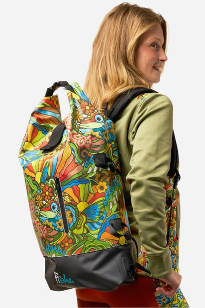 FISHE Boho Bass Backpack Dry Bag