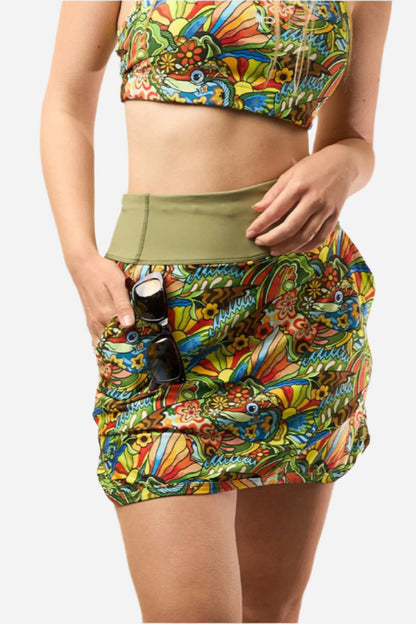 Boho Bass Skort