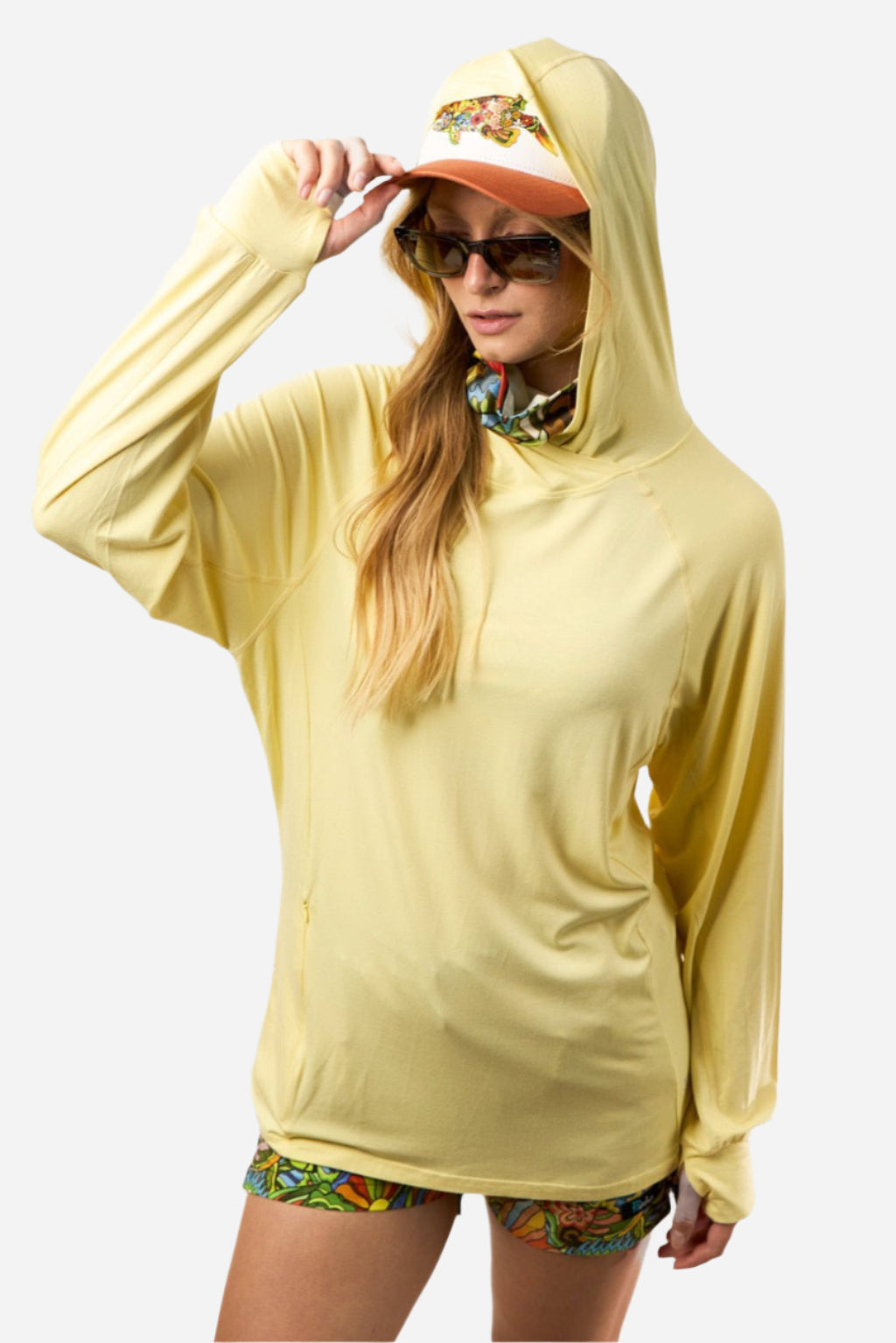 FISHE Sunshower Yellow Stonefly Sunshirt