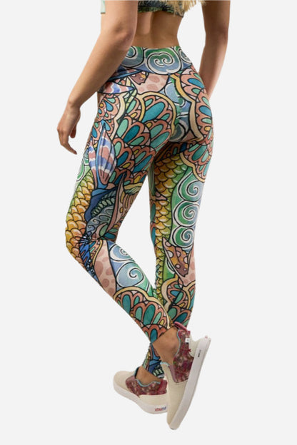 FISHE Tropical Tarpon Signature Leggings