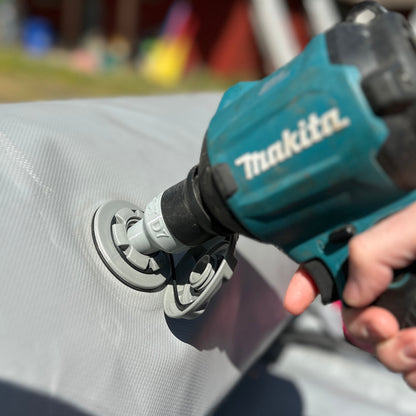 Makita 18V LXT® Brushless Cordless High Speed Blower/Inflator Blower Adaptor for Leafield C7 and D7 Valves