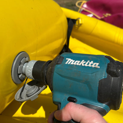 Makita 18V LXT® Brushless Cordless High Speed Blower/Inflator Blower Adaptor for Leafield C7 and D7 Valves