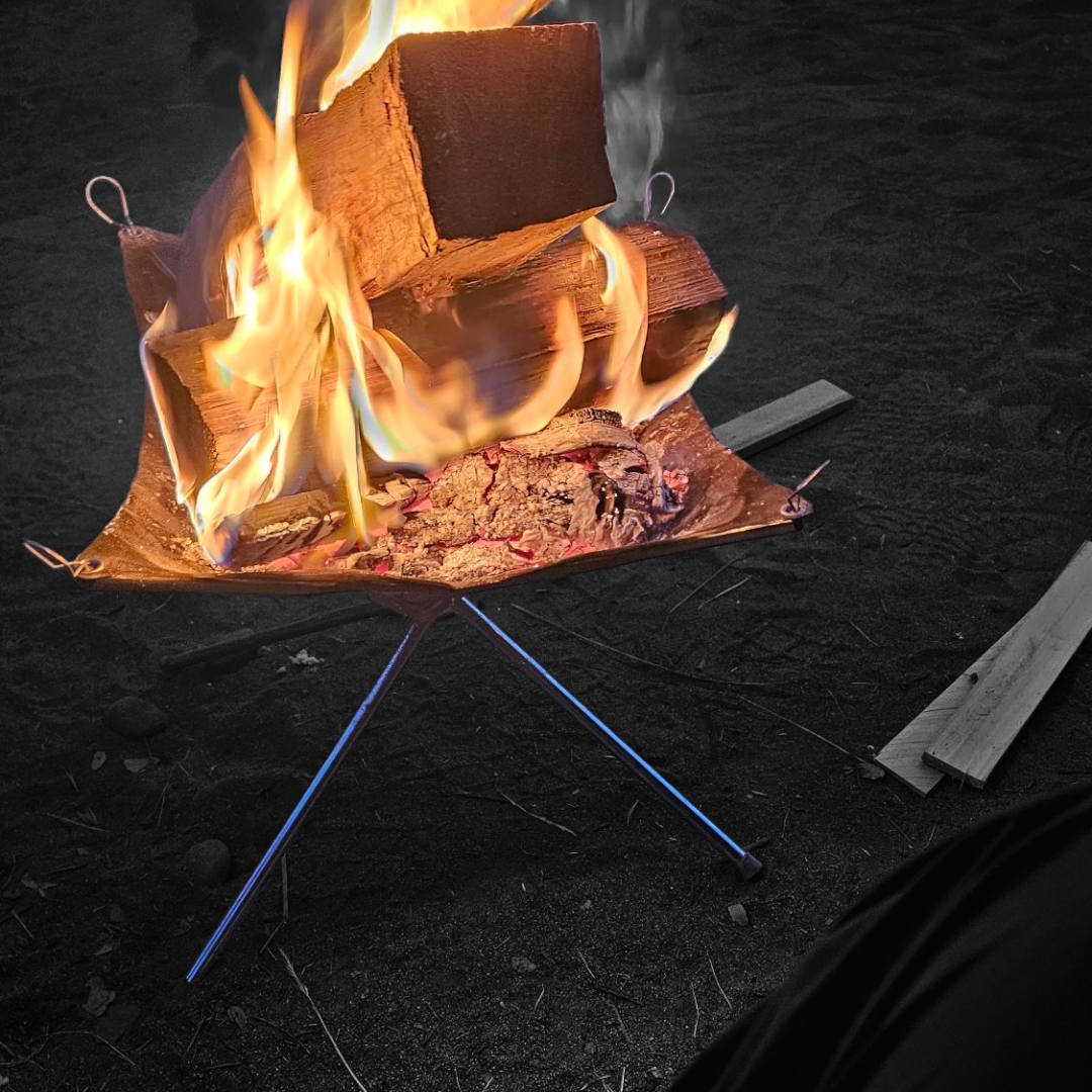 Packable Mesh Fire Pit