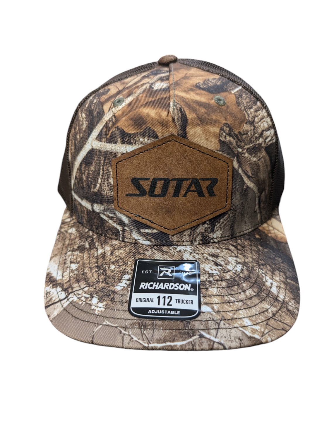 SOTAR Leather patch Hat