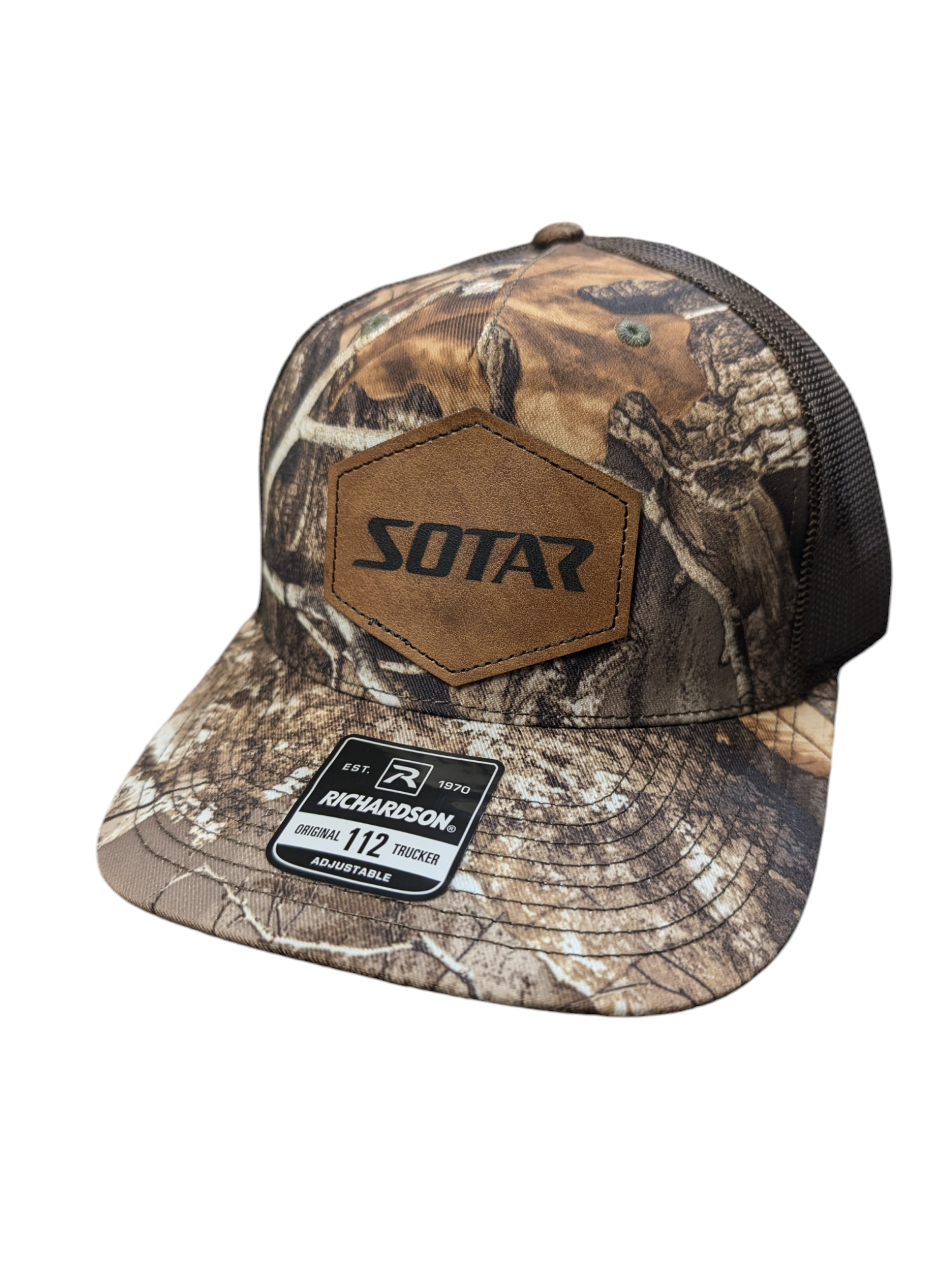 SOTAR Leather patch Hat