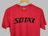 SOTAR Sueded T-Shirt-Clothing-Tops & Tees-Red-Small-SOTAR