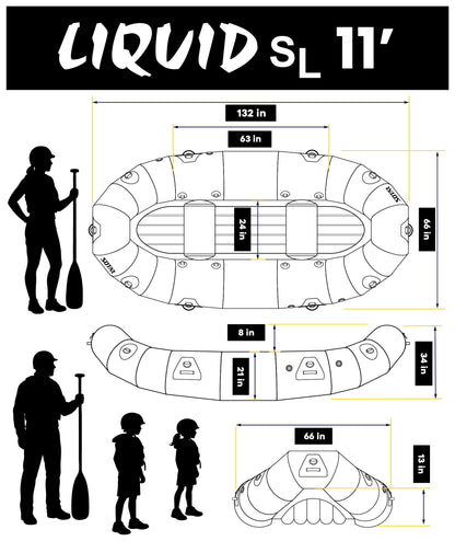 SOTAR LIQUID SL 11' RAFT