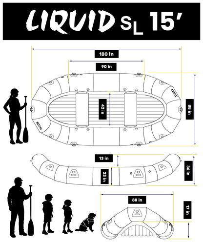 SOTAR LIQUID SL 15' RAFT