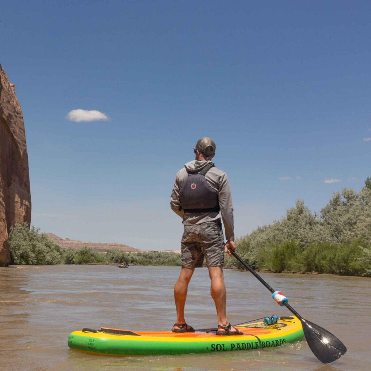 SOL Carbon Blaster Three-Piece Travel Paddle